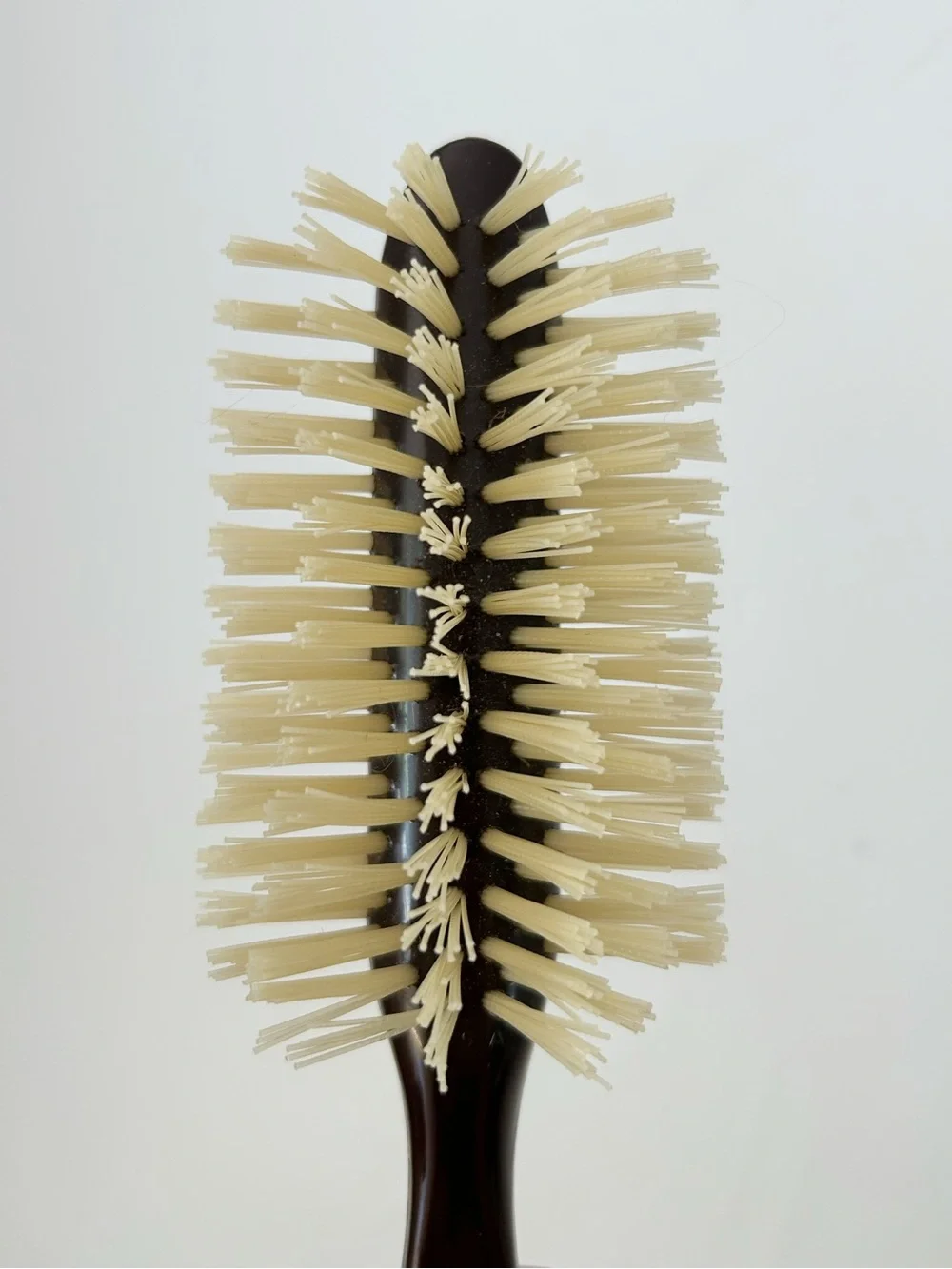 Vintage Avon Hair Brush Half Round Bristle Brown